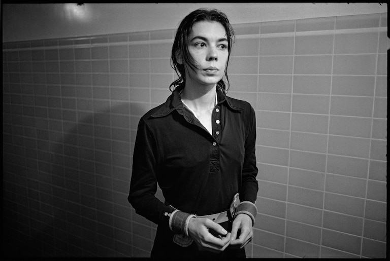 Mary Ellen Mark, [Carol T. in restraints, Ward 81, Oregon State Hospital, Salem, Oregon, USA], 1976.