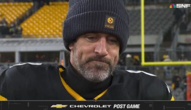 Watch: Aaron Rodgers Spotted In Pittsburgh Prior To Start Of Steelers' OTAs