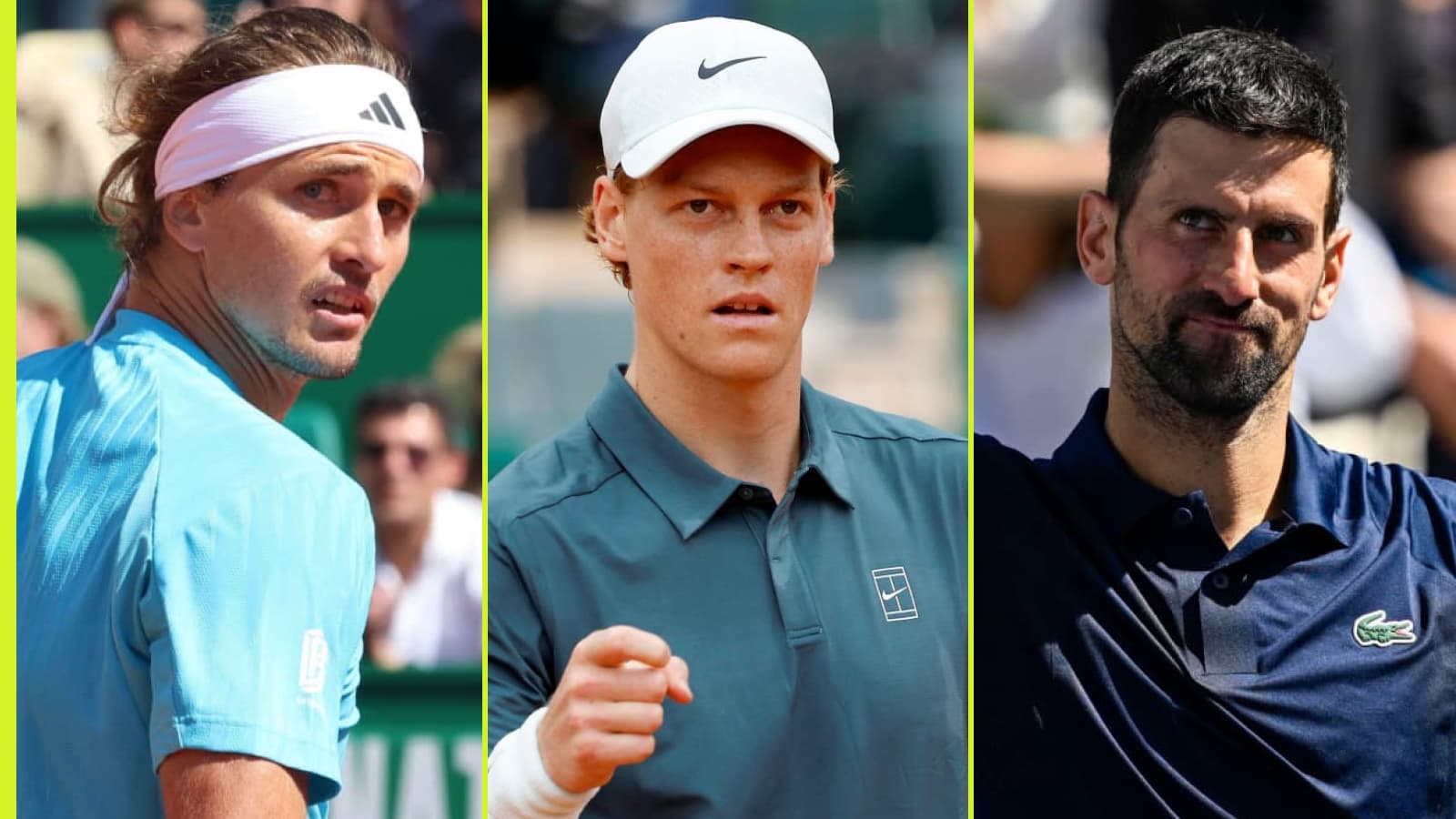 Sinner, Djokovic star; Alcaraz leads withdrawals