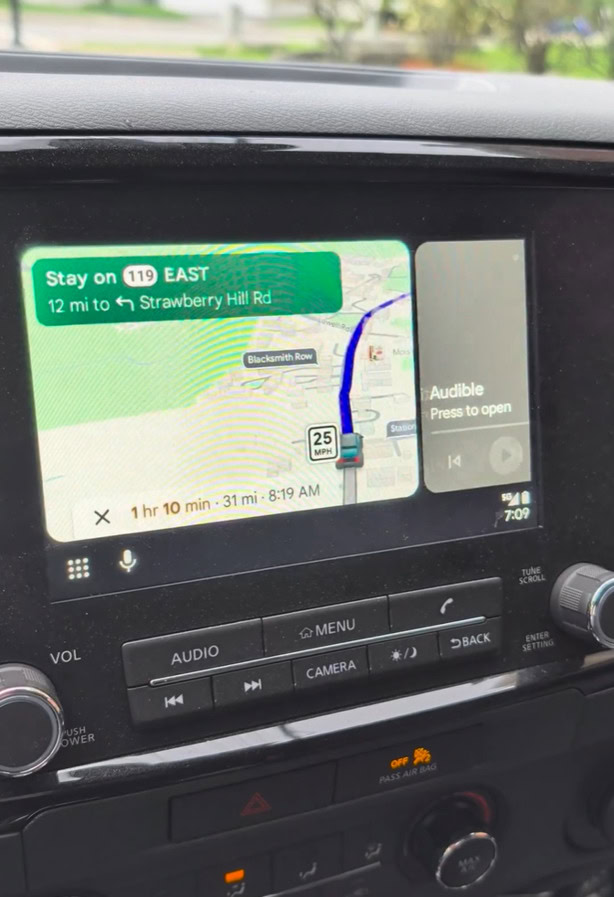 Android Auto Audbile bug 2 Android Auto Audbile bug 2