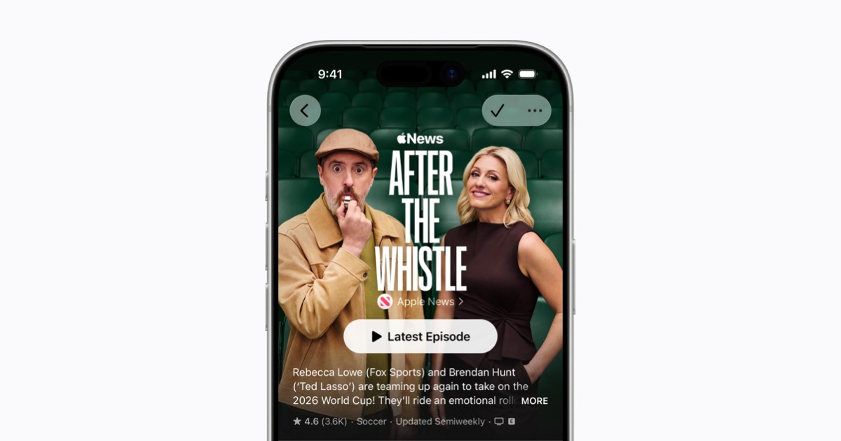 After the Whistle with Brendan Hunt and Rebecca Lowe returns