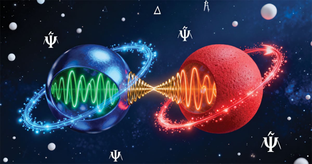 Artistic Representation of Nonreciprocal Quantum Synchronization