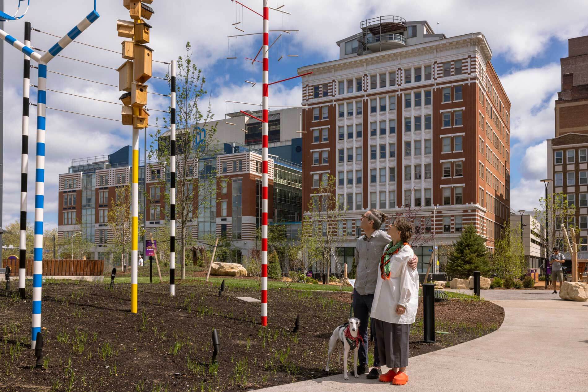 artwork on view at arts landing