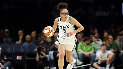 Minnesota Lynx rookie Olivia Miles and former Notre Dame teammate Maddy Westbeld continue to draw attention from WNBA fans amid ongoing public discussion surrounding their relationship. (Getty Images via AFP)