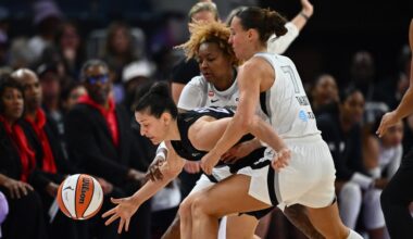 A'ja Wilson, Jackie Young go off as Aces dominate Valkyries