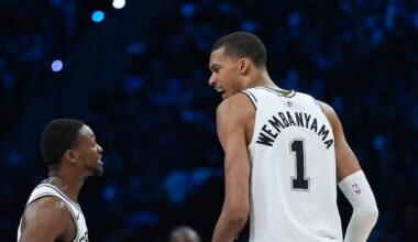 Spurs aren’t thinking about being ahead of schedule. They’re just focused on the conference finals.