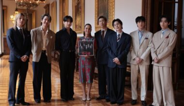 BTS Greets ARMY from Mexico’s Presidential Palace