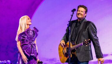 Blake Shelton Finally Catches Wife Gwen Stefani and No Doubt at the Sphere
