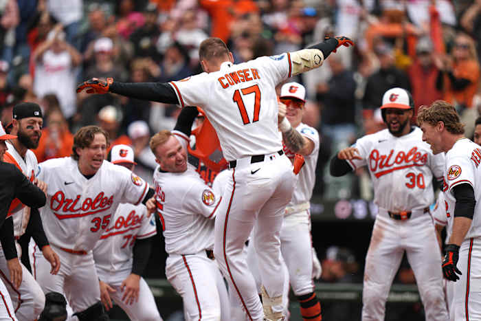 Orioles' Colton Cowser showing signs of a breakthrough with 2 walk-off home runs in 2 days