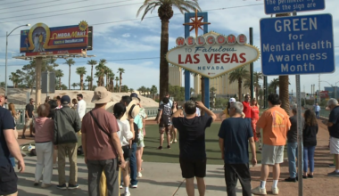 Boys Town Nevada marks Mental Health Action Day with Las Vegas landmark tribute