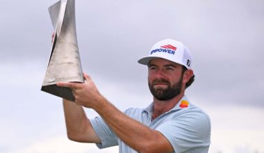 Cameron Young finishes off wire-to-wire win at Cadillac Championship
