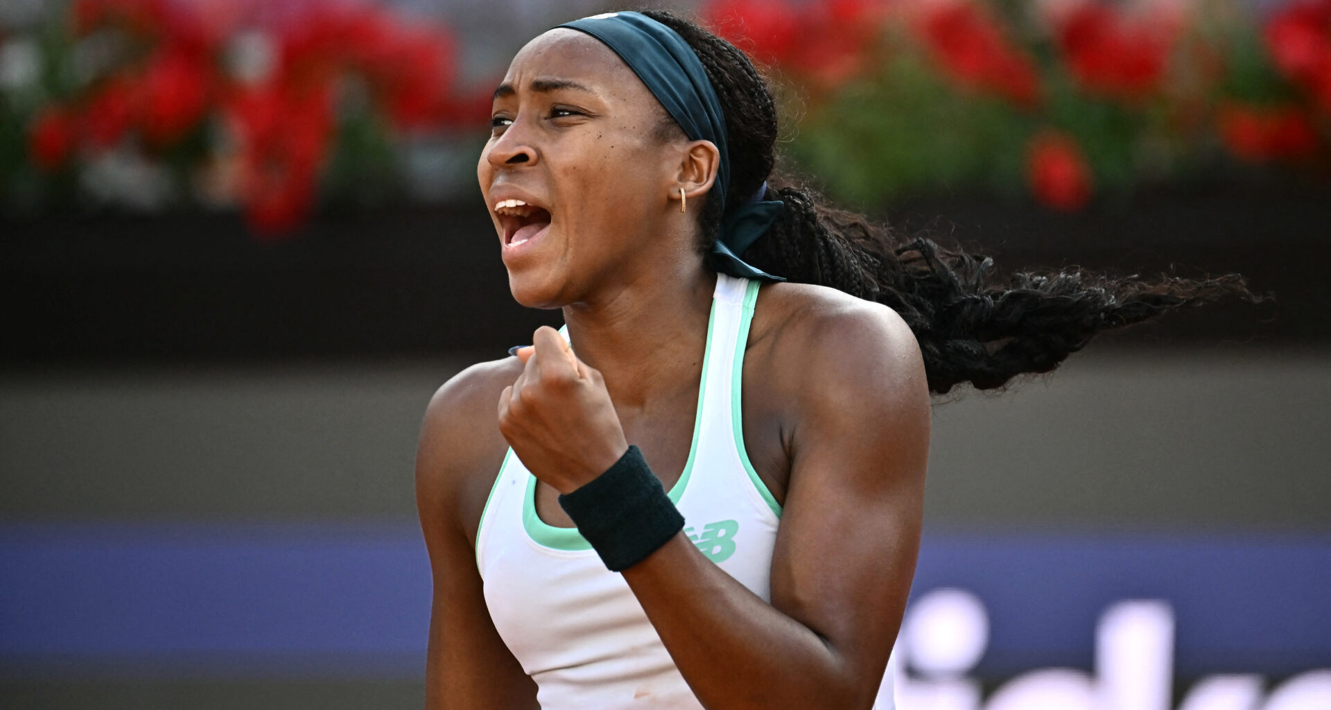 Gauff erases double-break deficit in third to reach Rome fourth round