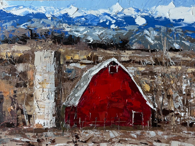 Boulder artist Sandra Pratt’s "American Pastoral Series" explores red barns