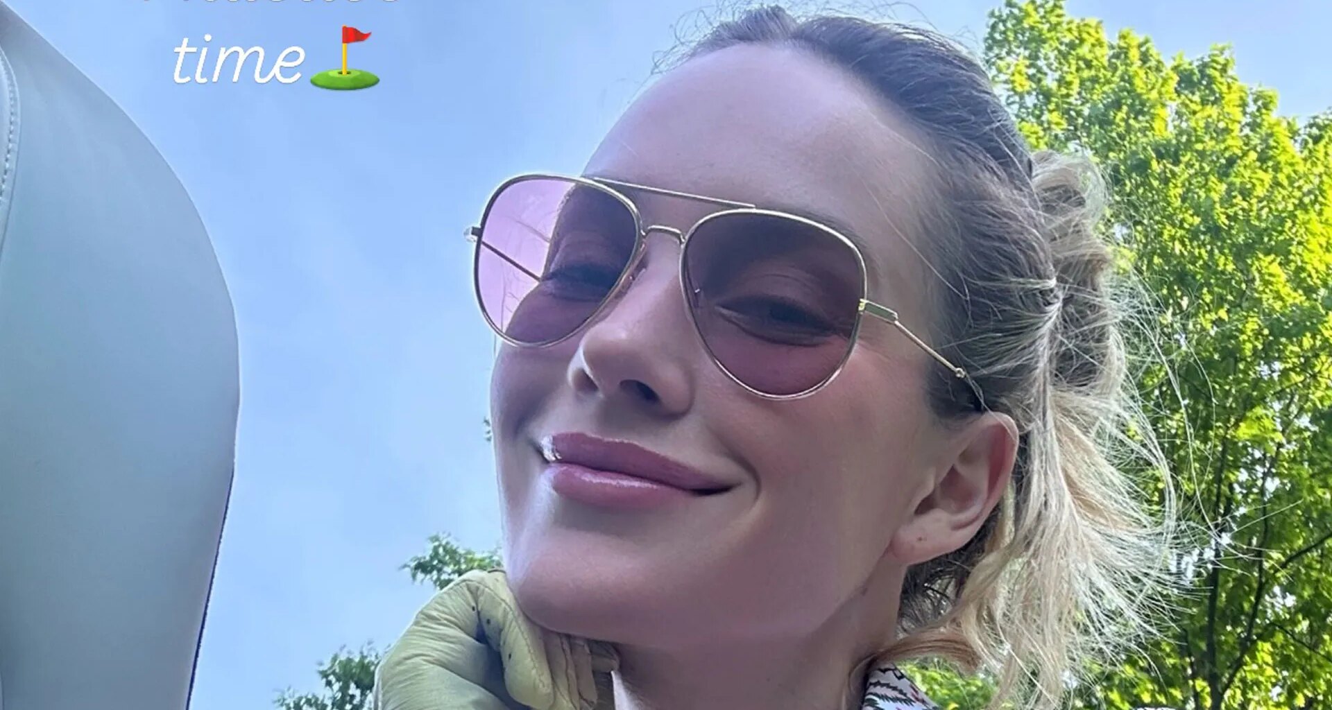Paige Spiranac looks divine in stunning pink golf outfit as smitten fans declare 'just can't get enough of you'
