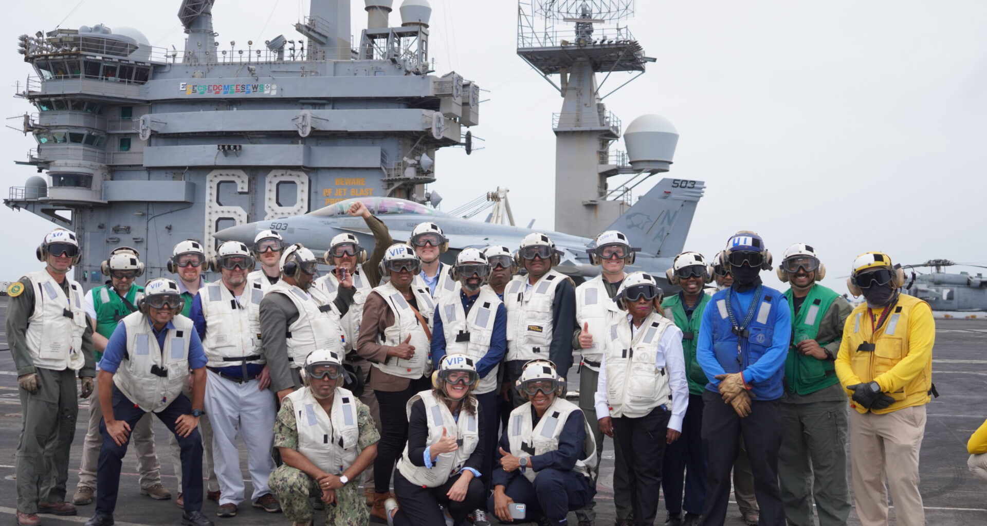 USS Nimitz on Farewell Deployment Impresses T&T Minister