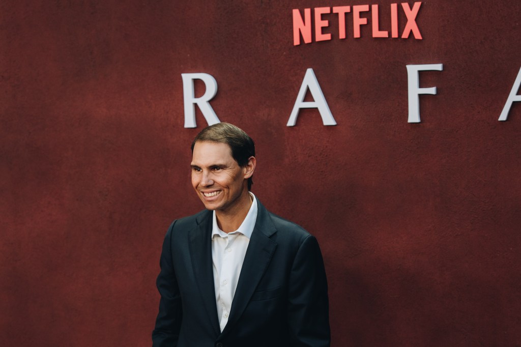 Rafael Nadal Appears At Premiere Of Netflix 'Rafa' Series In Madrid