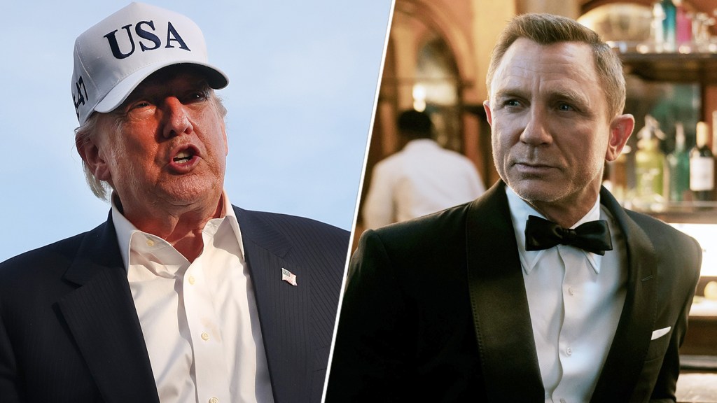 White House Posts Image Of Trump As 007 Amid Casting