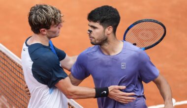 Carlos Alcaraz and Jack Draper joined by 14 others as French Open withdrawals mount
