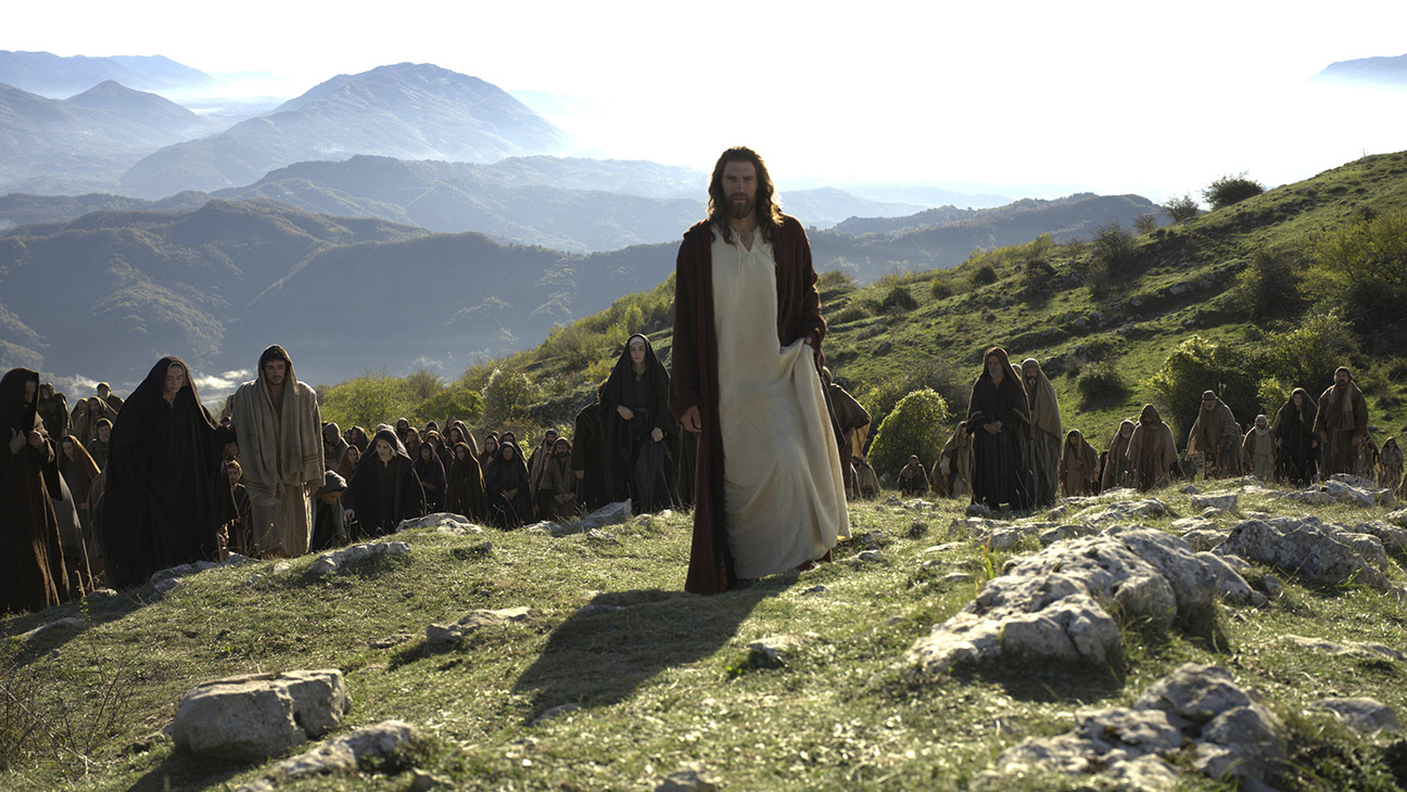Jaakko Ohtonen as Jesus in The Resurrection of the Christ: Part One.