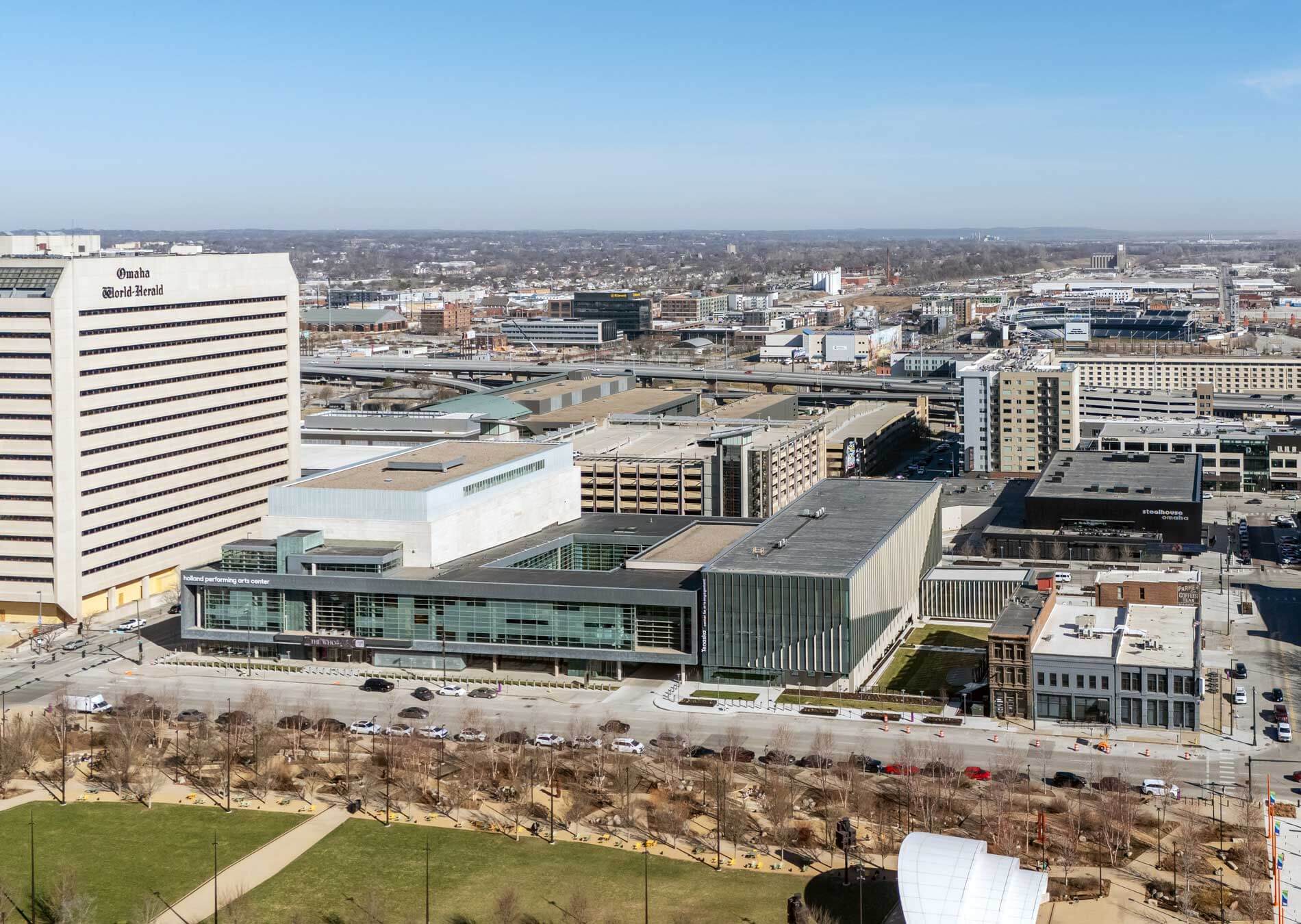 holland performing arts center and Tenaska Center at Omaha Performing Arts