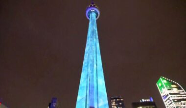 Iceman: Drake ‘freezes’ CN Tower as part of album release