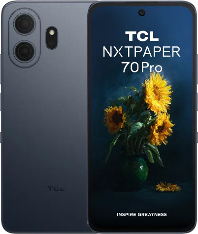 An official product render of the TCL NXTPAPER 70 Pro