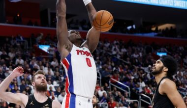 Jalen Duren delivers for the Pistons, making plays at both ends of court in key moments against Cavs