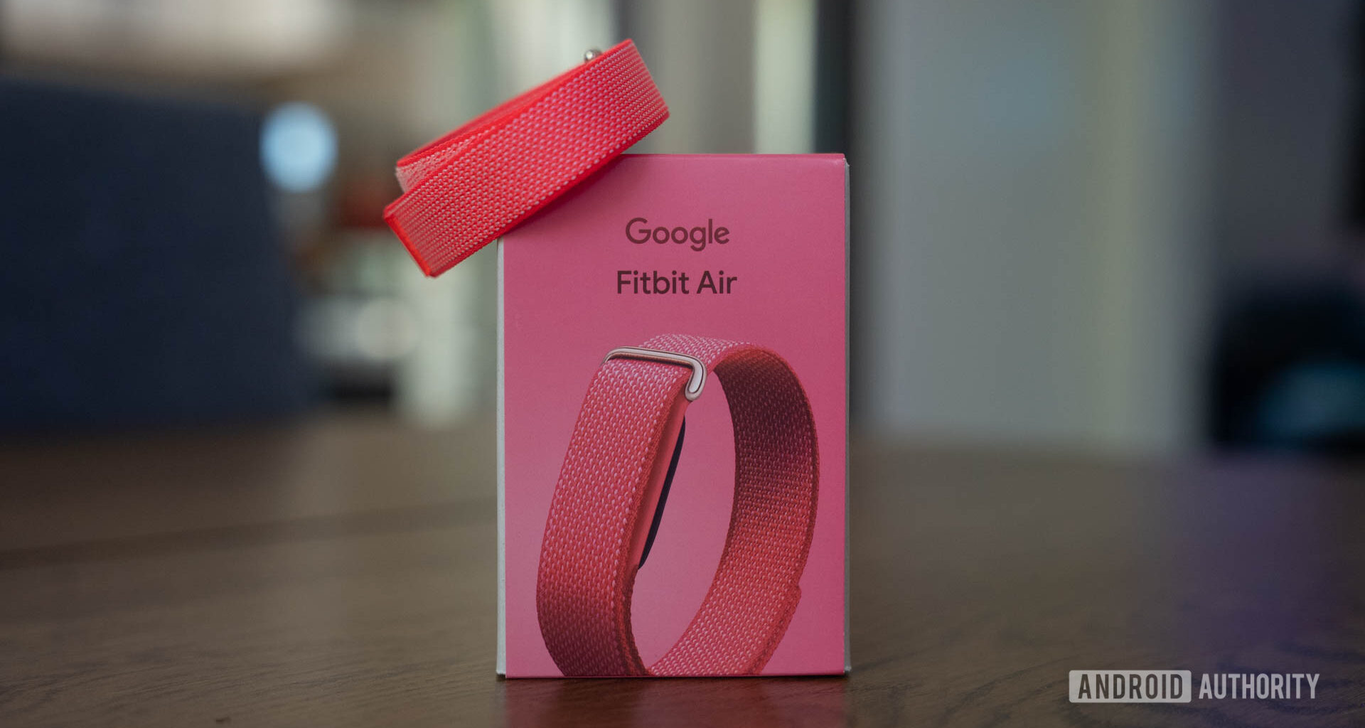 Fitbit Air Berry with Box Closer