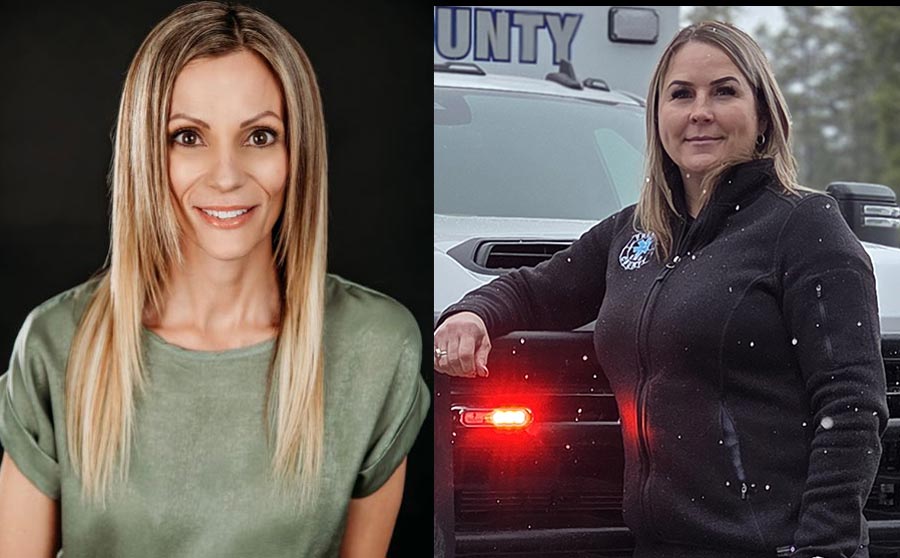 Erin Benson (left). Brenda Dye (right).
