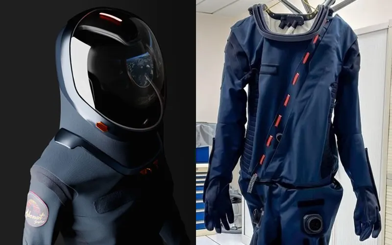 The French space agency’s EuroSuit prototype has been delivered to the ISS, where it will be tested by ESA astronaut Sophie Adenot.