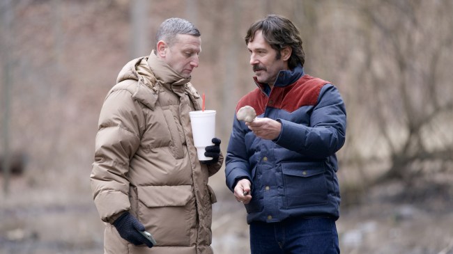 FRIENDSHIP, from left: Tim Robinson, Paul Rudd, 2024. © A24 / Courtesy Everett Collection
