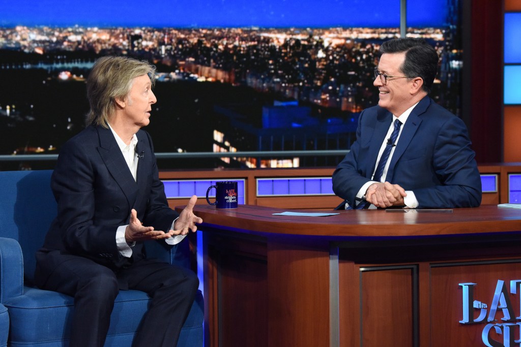 Stephen Colbert’s Final ‘Late Show’ Guests Include Paul McCartney