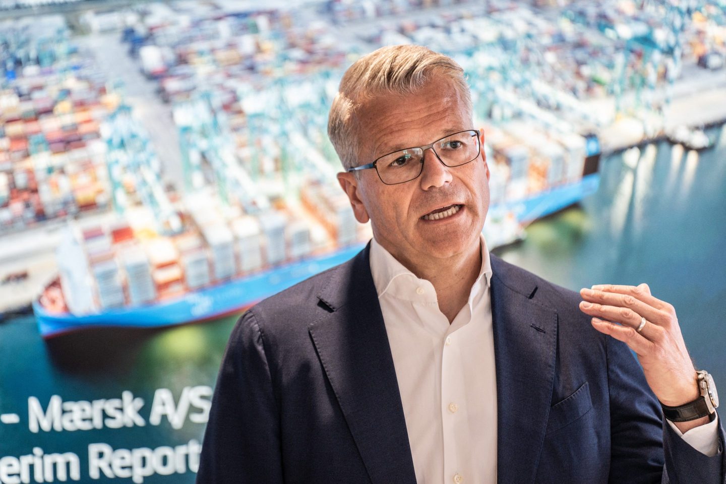 The CEO of Maersk, which ships 14% of everything you buy, said the Iran war is adding $500 million in monthly costs it's trying not to pass down