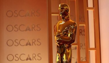 Photo of Oscar statue