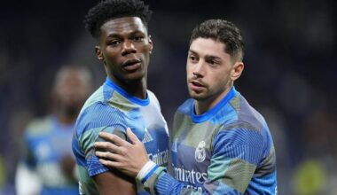 Real Madrid’s Federico Valverde, Aurelien Tchouameni involved in second training ground clash