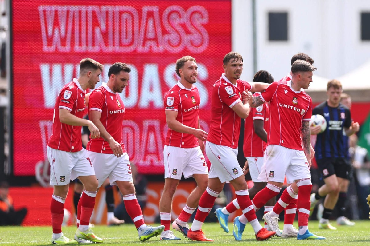 Wrexham miss out on Premier League promotion dream after final-day draw