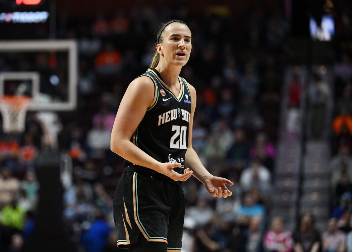 Sabrina Ionescu exits preseason Liberty win with ankle injury