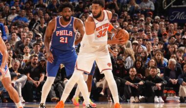 Bull’s-eye on Joel Embiid? Knicks successfully target 76er inside and outside the paint