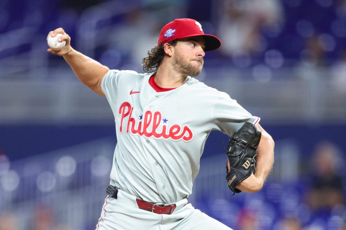 Phillies takeaways: Aaron Nola changes up, outfield construction, fly-ball singles