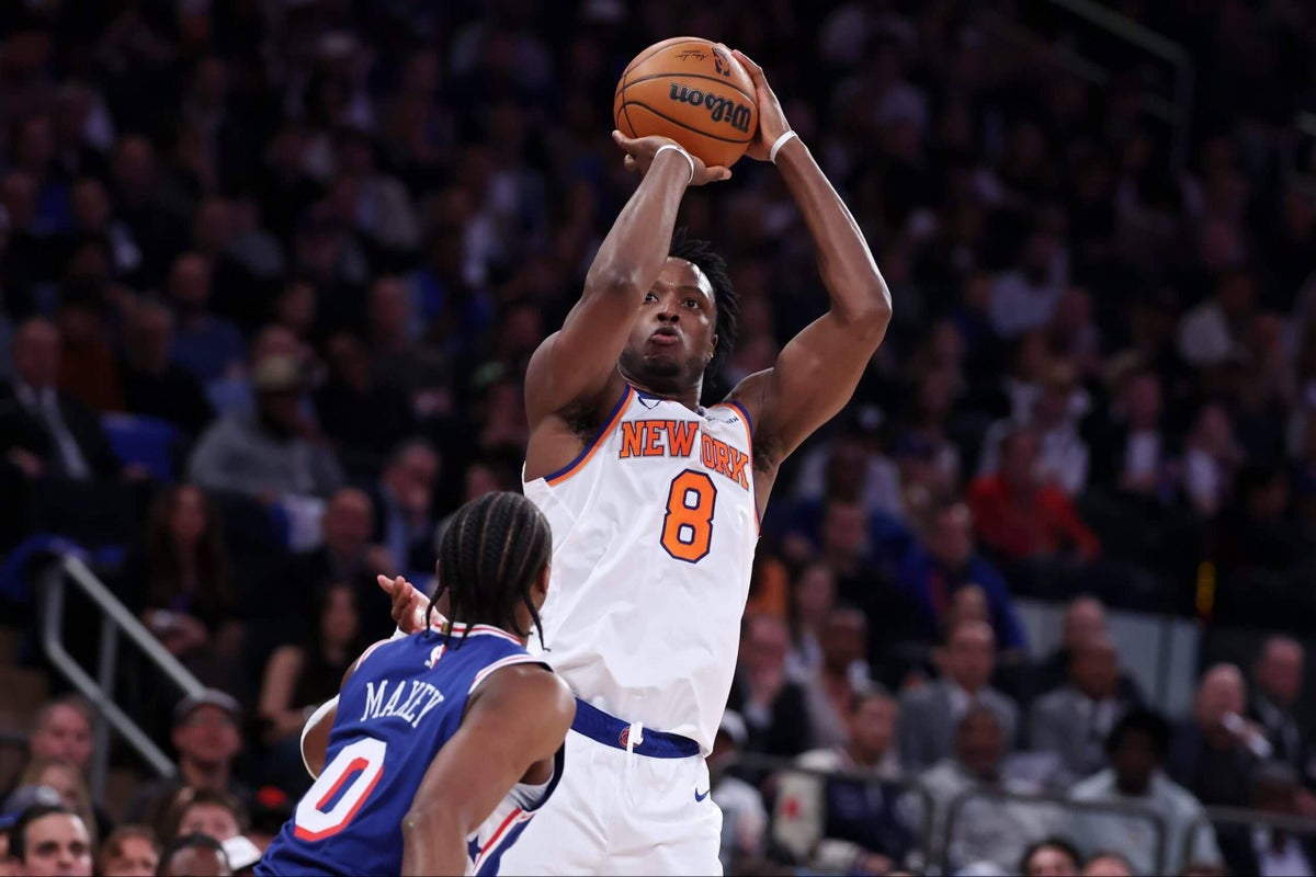 The Knicks’ offense is achieving basketball nirvana in the playoffs