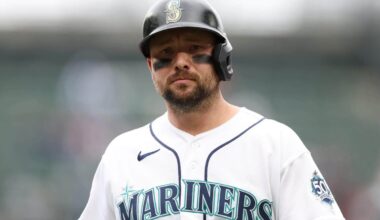 Cal Raleigh sidelined with side injury 2 days after slump-busting night