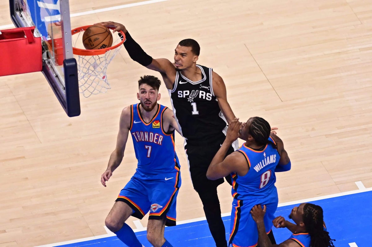 A double-OT classic: Wembanyama, Spurs steal epic Game 1 vs. Thunder