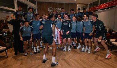 Inside Arsenal’s title celebrations: A 5am Emirates stroll, Saka’s sass and lots of bottle