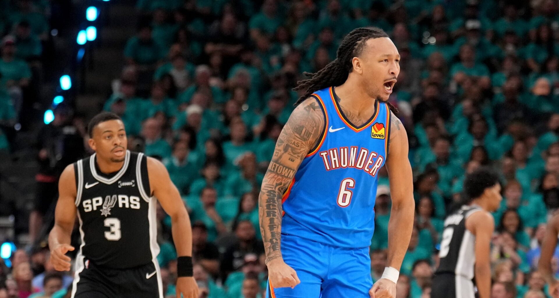 4 takeaways: Thunder draw even with Spurs on prime SGA effort
