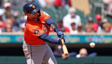 Astros’ offense continues May malaise, outfield options are scarce: Takeaways