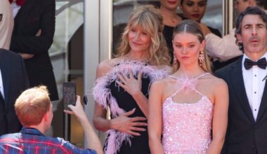 The White Lotus Season 4 Cannes Photos: Laura Dern, Chris Messina