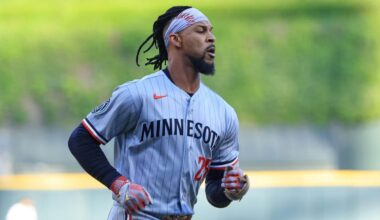 Twins will keep Byron Buxton at DH while he nurses sore shoulder, hip