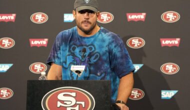 49ers’ Nick Bosa on track for training camp but not rushing recovery: OTA notebook