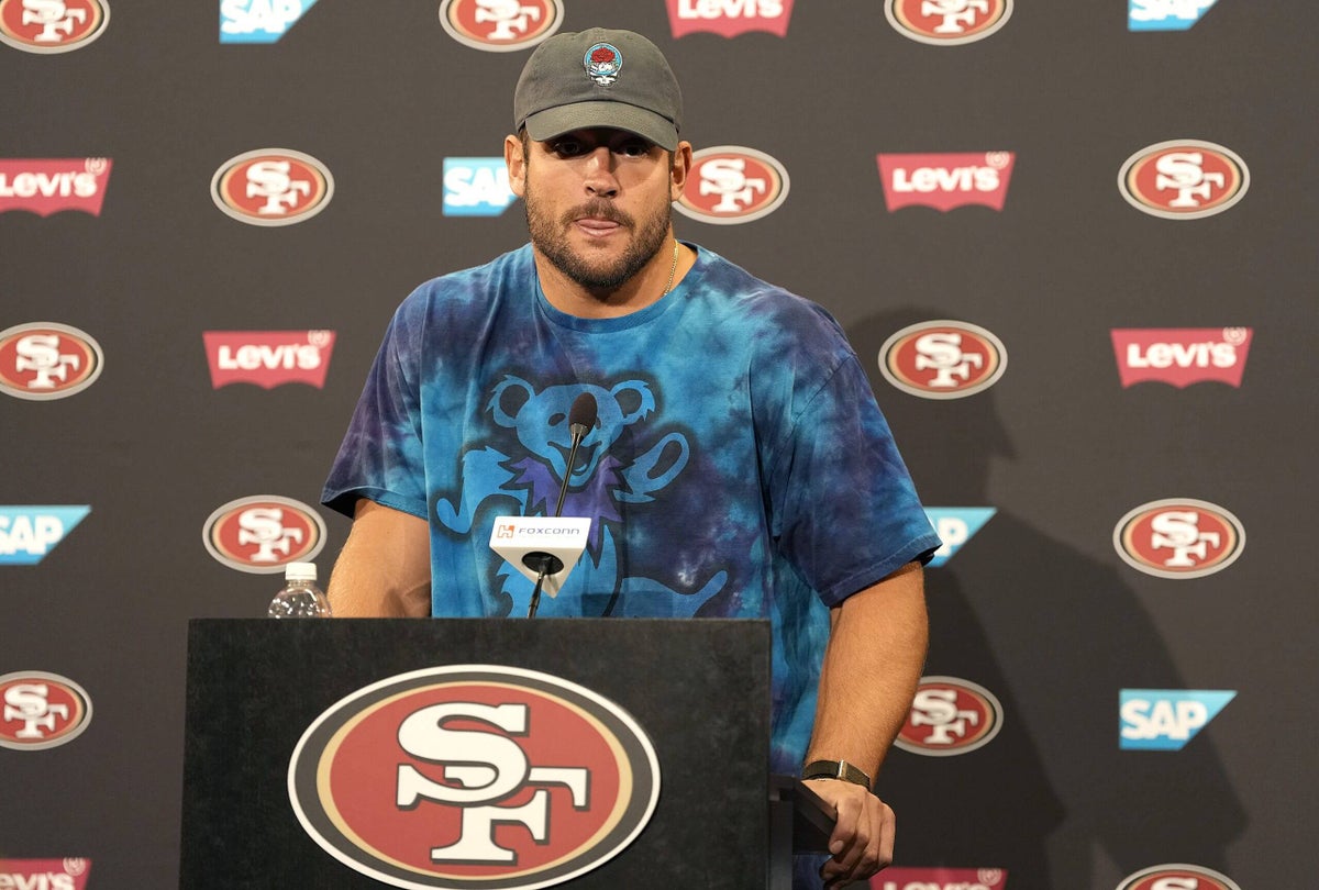 49ers’ Nick Bosa on track for training camp but not rushing recovery: OTA notebook