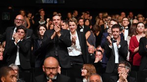 CANNES, FRANCE - MAY 28: Members of the audience applaud during the Closing Ceremony of the 70th annual Cannes Film Festival at Palais des Festivals on May 28, 2017 in Cannes, France. (Photo by Pascal Le Segretain/Getty Images)